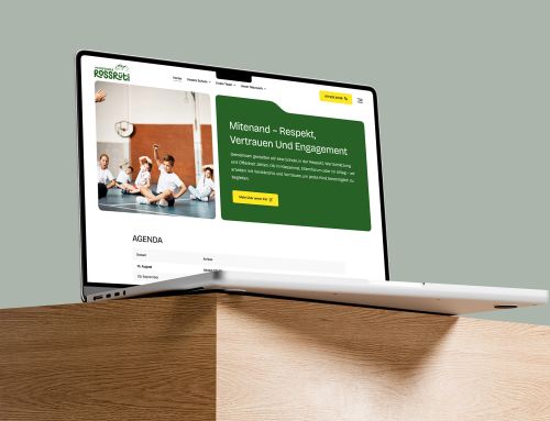 Redesign Primarschule Rossrüti Website